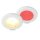 Deckenleuchte rund EuroLED75 190lm 2700K Kunststoff HELLA MARINE warm weiß/rot