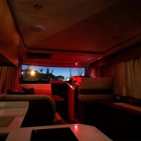 Recessed ceiling light HELLA MARINE EuroLED 75 for boat/yacht cabins