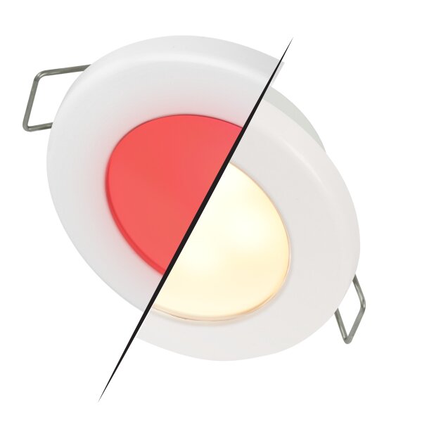 Recessed ceiling light HELLA MARINE EuroLED 75 for boat/yacht cabins