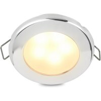 Recessed ceiling light HELLA MARINE EuroLED 75 for boat/yacht cabins