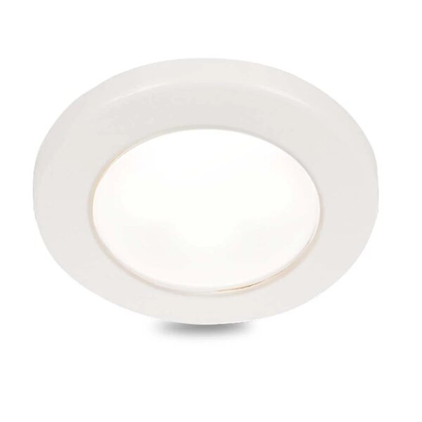 Recessed ceiling light HELLA MARINE EuroLED 75 for boat/yacht cabins