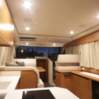Recessed ceiling light HELLA MARINE EuroLED 75 for boat/yacht cabins