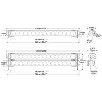 Flutlicht HELLA MARINE Licht-Expertise Sea Hawk 470 für Boote und Yachten