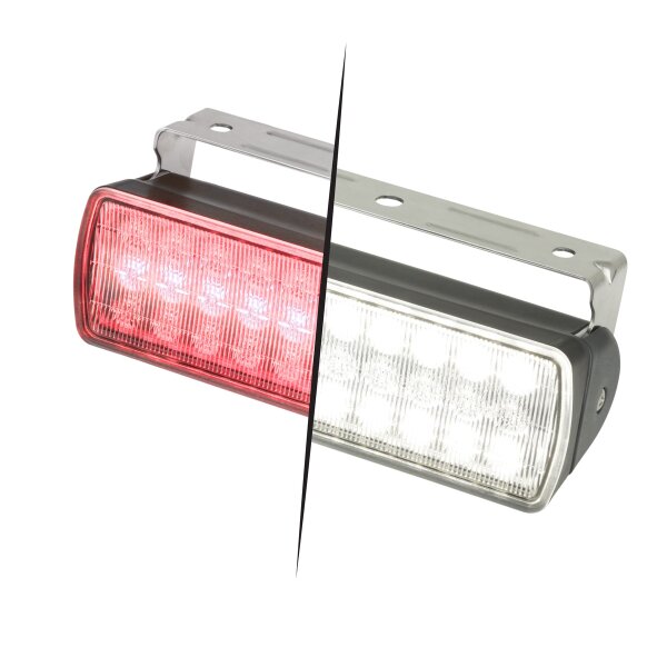 Deckscheinwerfer Flutlicht 12/24V 750 Lumen HELLA MARINE Sea Hawk XL für Boote