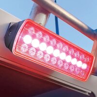 Deckscheinwerfer Flutlicht 12/24V 750 Lumen HELLA MARINE Sea Hawk XL für Boote