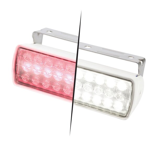 Deckscheinwerfer Flutlicht 12/24V 750 Lumen HELLA MARINE Sea Hawk XL für Boote