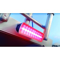 Flutlicht Sea Hawk XL LED Zweifarb weiß rot HELLA...