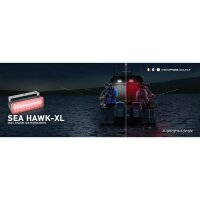 Deckscheinwerfer Flutlicht 12/24V 750 Lumen HELLA MARINE Sea Hawk XL für Boote