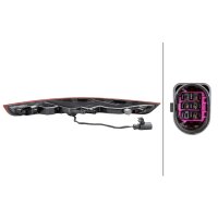 Rear Light bottom 12 V LED HELLA Light-Expertise suitable for PORSCHE MACAN