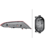 Rear Light right LED HELLA suitable for e.g. MERCEDES-BENZ C-CLASS