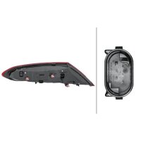 Rückleuchte rechts mit Blinklicht (LED) LED HELLA für u.a. MERCEDES-BENZ C-Klasse Coupe