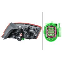 Rückleuchte links 12 V LED HELLA Licht-Expertise passend für AUDI A3