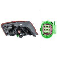 Rückleuchte rechts 12 V LED HELLA Licht-Expertise passend für AUDI A3