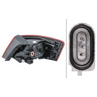 Rear Light left 12 V W21W Halogen HELLA Lighting Expertise suitable for AUDI A3