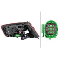 Rückleuchte rechts mit Schlusslicht (LED) 12 V LED...