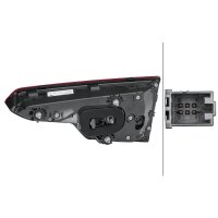 Rückleuchte links mit optischem Wischeffekt 12 V LED...
