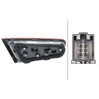 Rear Light right 12 V LED HELLA Light-Expertise fits AUDI A3