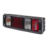 Rückleuchte links ohne Umrisslicht (LED) 24 V mit Hybridtechnologie PY21W HELLA für Universale Montage
