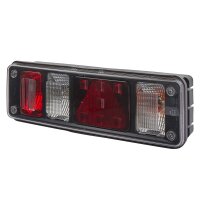 Rückleuchte rechts ohne Umrisslicht (LED) 24 V mit Hybridtechnologie PY21W HELLA für Universale Montage