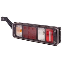 Rückleuchte links mit Umrisslicht (LED) 24 V mit Hybridtechnologie PY21W HELLA für Universale Montage