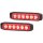 Flash Beacon 24 V LED red HELLA universally applicable for various vehicles