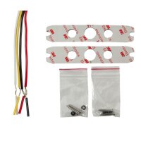 Blitz-Kennleuchte 24 V LED blau HELLA