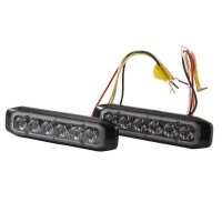 Blitz-Kennleuchte 24 V LED blau HELLA