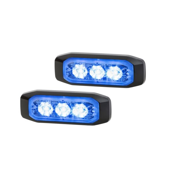 Blitz-Kennleuchte 24 V LED blau HELLA universell einsetzbar für diverse Fzg.