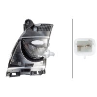 Reversing Light right P21W Halogen HELLA suitable for e.g. CITROËN C3