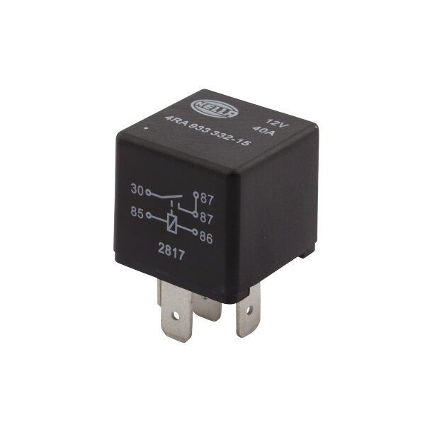 Relais Arbeitsstrom 12 V Schließer 5-polig HELLA für u.a. CASE IH