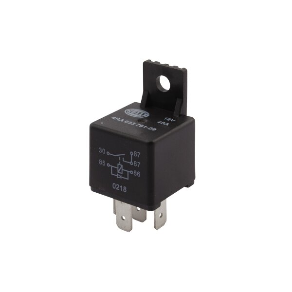 Relay Operating Current 12 V NO contact 5-pole HELLA universal for vehicles
