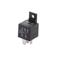 Relay operating current 12 V changeover contact 5-pole HELLA