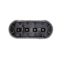 Ignition Coil screwed distributor ignition coil 4-pole HELLA for JAGUAR XJSC