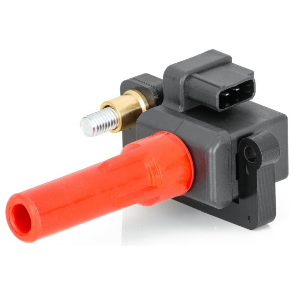 Ignition Coil incl. spark plug connector 3-pin HELLA for SUBARU TRIBECA