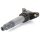 Ignition coil spark plug gap ignition coil 4-pole HELLA for VOLVO V70 III (135)