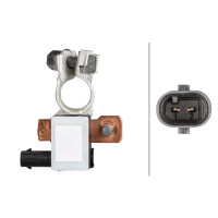 Sensor Batteriemanagement 12 V geschraubt HELLA für PEUGEOT 108