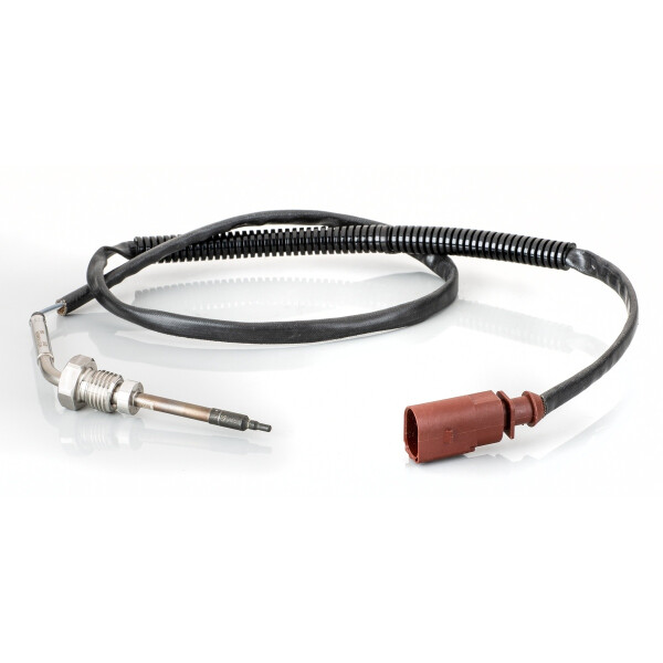 Sensor Abgastemperatur geschraubt 2-polig 720 mm Kabel HELLA für u.a. VW AMAROK