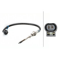 Sensor Exhaust Gas Temperature 2-pin 290 mm cable HELLA for e.g. MB S-CLASS