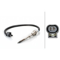 Sensor Exhaust Gas Temperature 2-pin 300 mm cable HELLA for e.g. MB S-CLASS