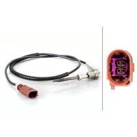 Sensor Exhaust Gas Temperature 2-pin 760 mm cable HELLA for e.g. VW CRAFTER