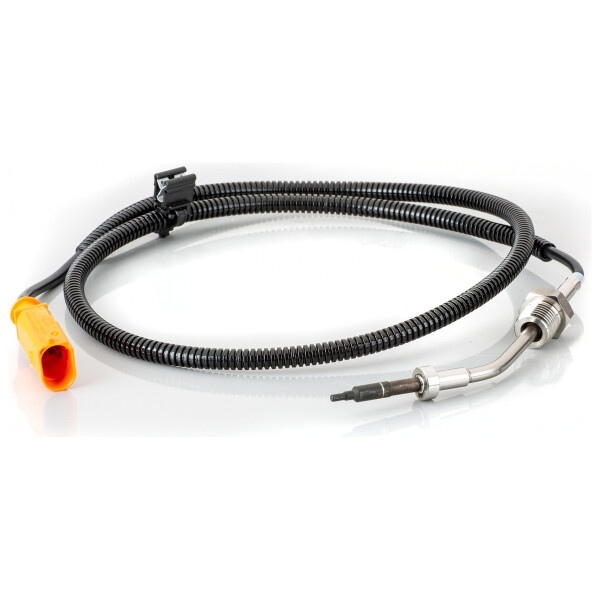 Sensor Exhaust Gas Temperature screwed 2-pole 900 mm cable HELLA for VW TOUAREG
