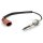 Sensor Exhaust Gas Temperature screwed 2-pin 270 mm cable HELLA for e.g. AUDI A4