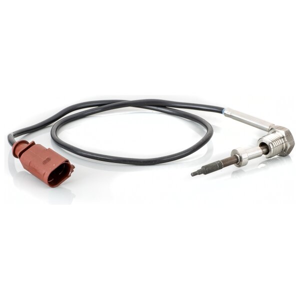 Sensor Exhaust Gas Temperature 2-pin 550 mm cable HELLA for e.g. VW TRANSPORTER