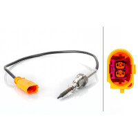 Sensor Exhaust Gas Temperature 2-pin 340 mm cable HELLA for e.g. VW CRAFTER