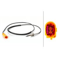 Sensor Abgastemp. 2-polig 1.050 mm Kabel HELLA für u.a. VW TRANSPORTER