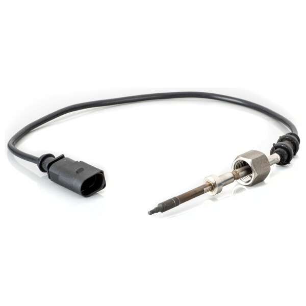 Sensor Exhaust Gas Temperature screwed 2-pin 410 mm cable HELLA for e.g. AUDI A3