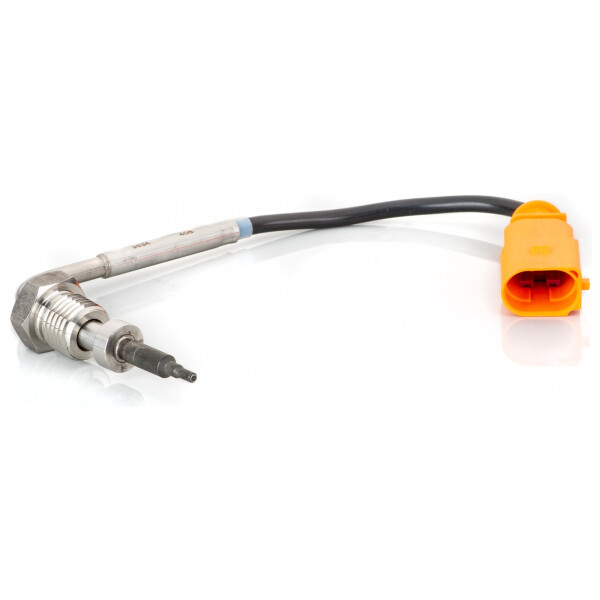 Sensor Exhaust Gas Temperature screwed 2-pin 130 mm cable HELLA for e.g. AUDI A4