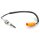 Sensor Exhaust Gas Temperature 2-pin 430 mm cable HELLA for e.g. VW CRAFTER
