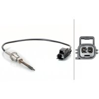 Sensor Abgastemperatur geschraubt 2-polig 320 mm Kabel HELLA für u.a. VOLVO S80