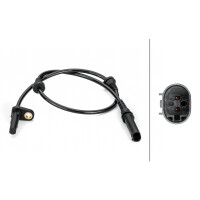 Wheel Speed Sensor 2-pole active sensor 653 mm cable HELLA for e.g. BMW X5
